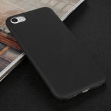 Silicone TPU phone back cover for iphone