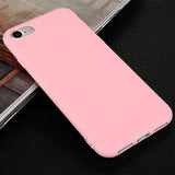 Silicone TPU phone back cover for iphone