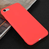 Silicone TPU phone back cover for iphone