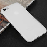 Silicone TPU phone back cover for iphone