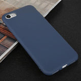 Silicone TPU phone back cover for iphone
