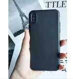 Silicone TPU phone back cover for iphone