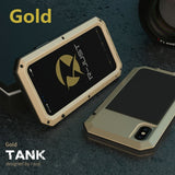 Heavy Duty Protection Doom armor Metal Aluminum phone Case for iPhone