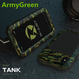 Heavy Duty Protection Doom armor Metal Aluminum phone Case for iPhone