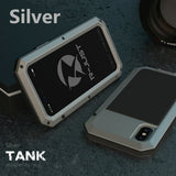 Heavy Duty Protection Doom armor Metal Aluminum phone Case for iPhone