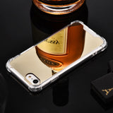 Plating Mirror Phone Case For iPhone