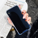 Plating Mirror Phone Case For iPhone
