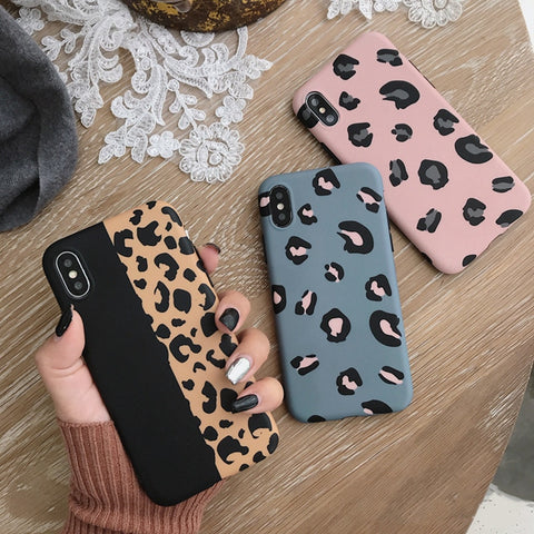 Leopard Print Phone Case For iphone