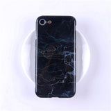 Glossy Marble Veins Phone Case For iPhone