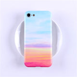 Glossy Marble Veins Phone Case For iPhone