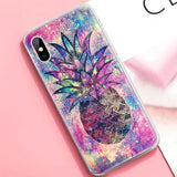 Cute Cactus Pineapple Patterned Case For iPhone