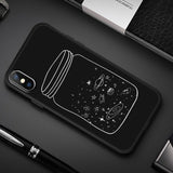 Silicone Cover Couple Case For iPhone