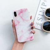 Marble Case on For iphone
