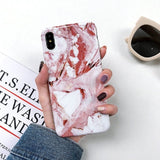 Marble Case on For iphone