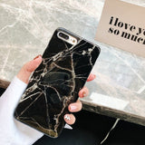Marble Case on For iphone