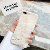 Marble Case on For iphone
