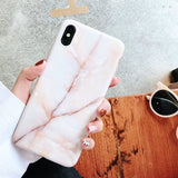 Marble Case on For iphone