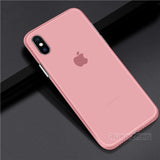 Ultra Thin Matte Transparent For iPhone