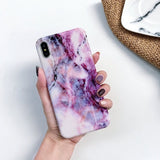 Marble Case on For iphone
