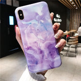 Marble Case on For iphone