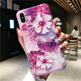 Marble Case on For iphone