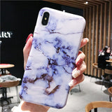 Marble Case on For iphone