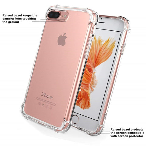 Ultra thin Clear Transparent TPU Silicone Case For iphone
