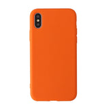 Solid Color Silicone Couples Cases For iphone
