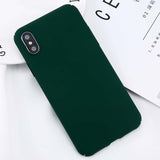 Slim Frosted Hard PC Back Cover For iPhone