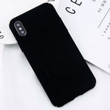 Slim Frosted Hard PC Back Cover For iPhone