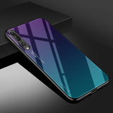 Gradient Tempered Glass Phone Case For Huawe  Nova Honor