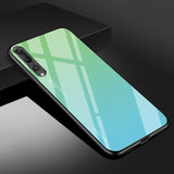 Gradient Tempered Glass Phone Case For Huawe  Nova Honor