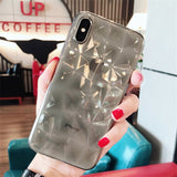 Diamond Texture Case For iPhone