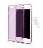 Luxury Clear Silicon Soft TPU Case For iPhone