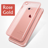 Luxury Clear Silicon Soft TPU Case For iPhone